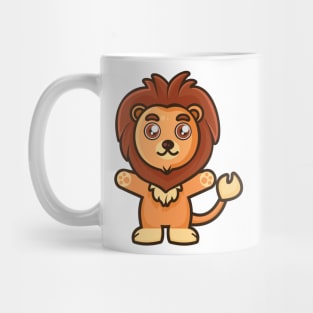 Funny Little Lion Mug
